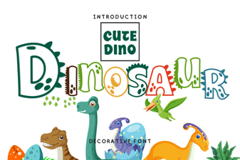 Dinosaur Font Design Trends 2024
