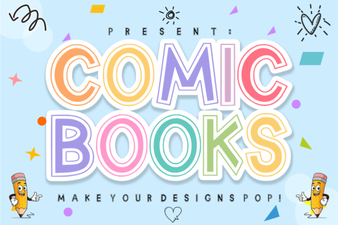 Comic Books Font Design Ideas