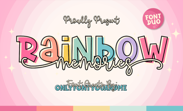Rainbow Memories Font: Creative Projects & Design Ideas